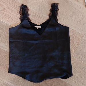 Black lined camisole